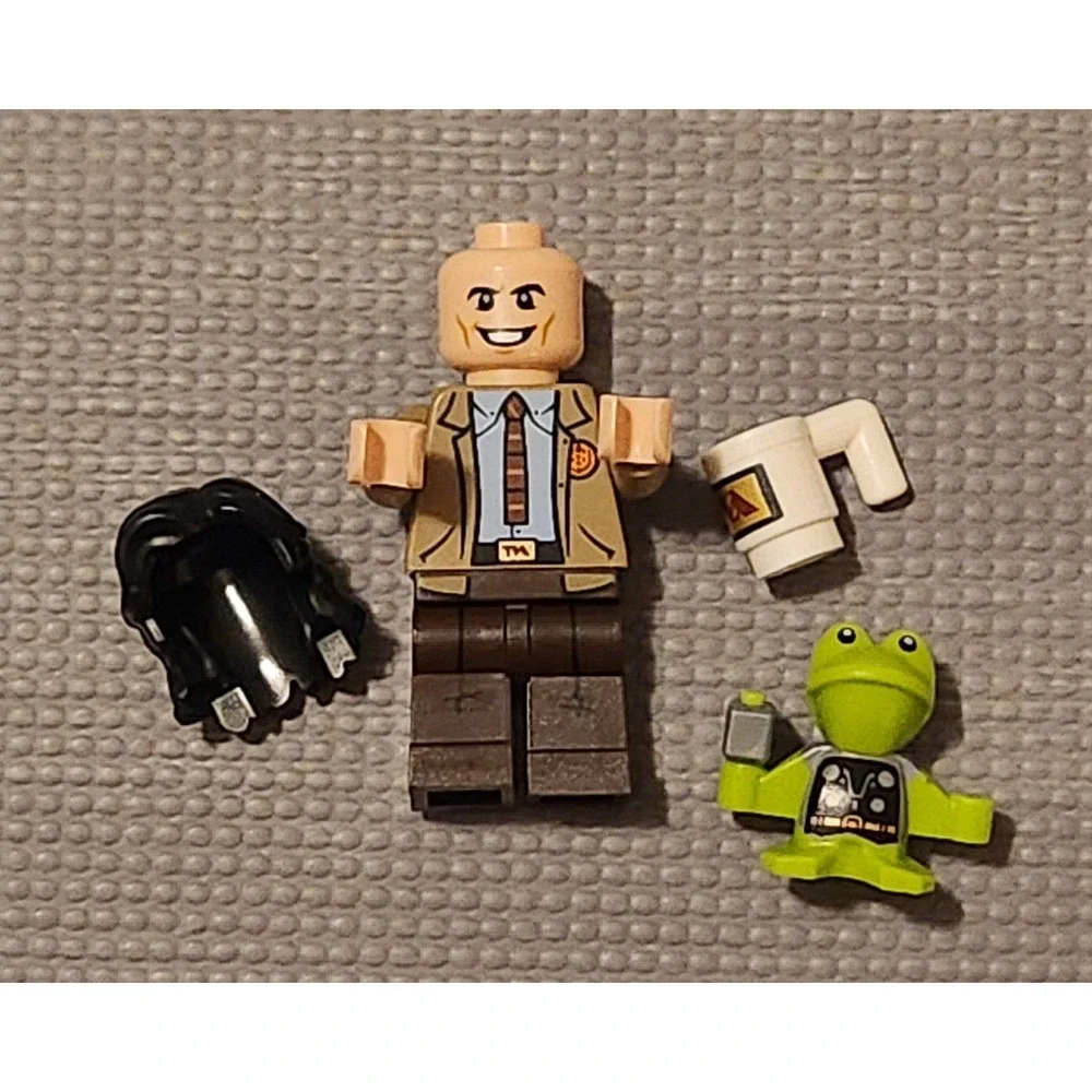 LEGO Loki Minifigure W/ Frog‎ and Coffee Mug